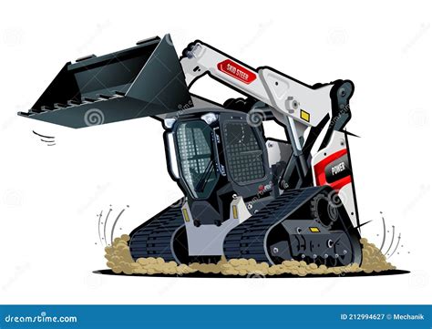 skid steer cartoon images|slide steer truck toon video.